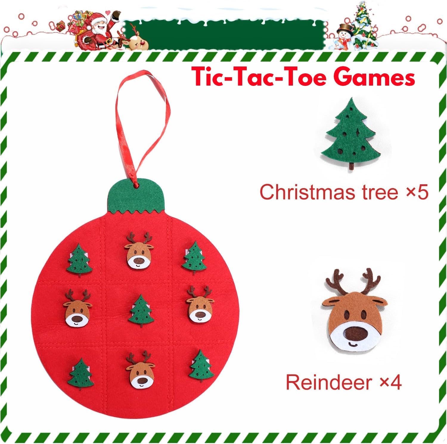 Felt Christmas Fun Kit for Kids