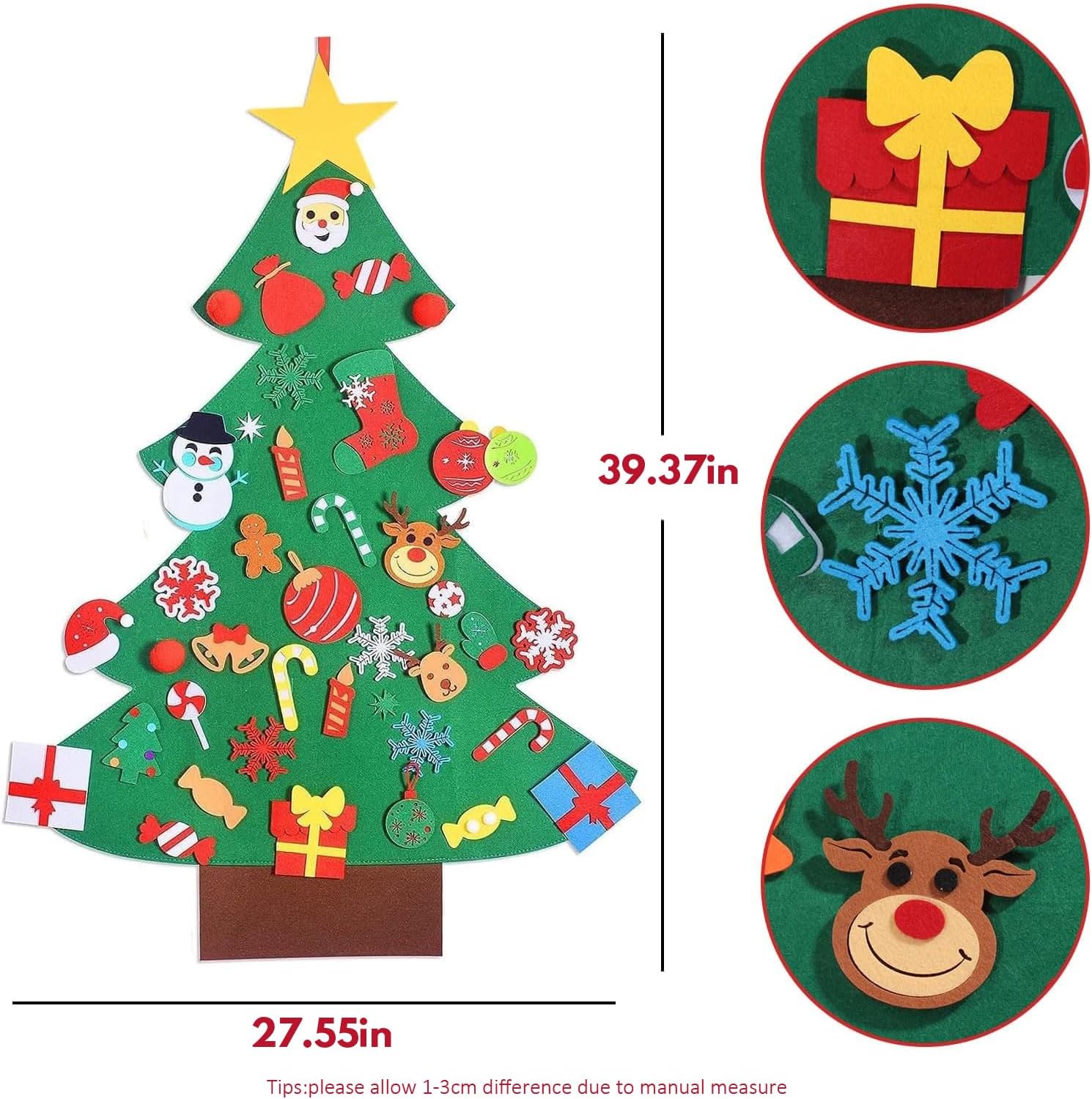 Felt Christmas Fun Kit for Kids